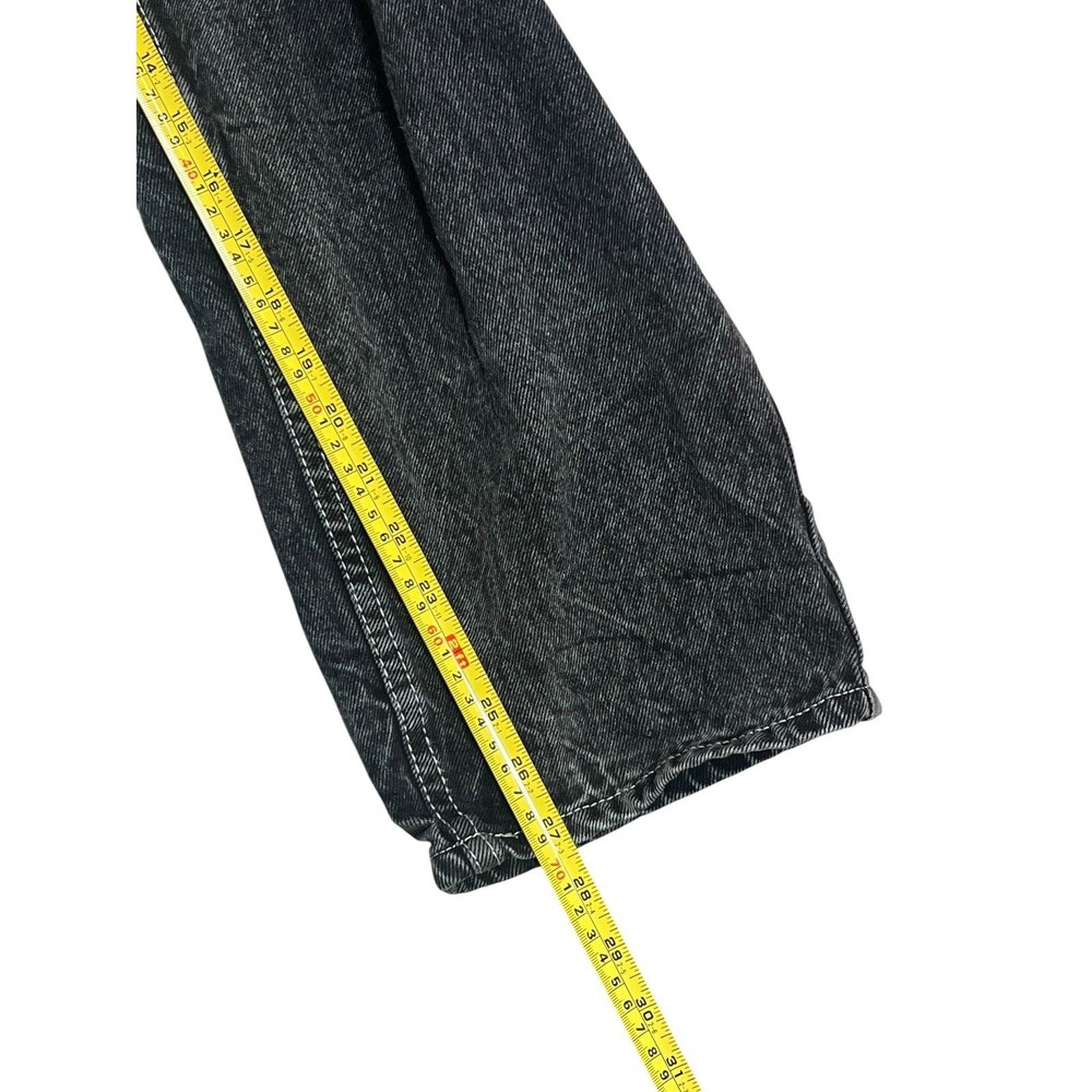 Ninth Hall Ambush Cotton Baggy Jeans Panther Snake Embroidered Denim Pants Black - Picture 8 of 11